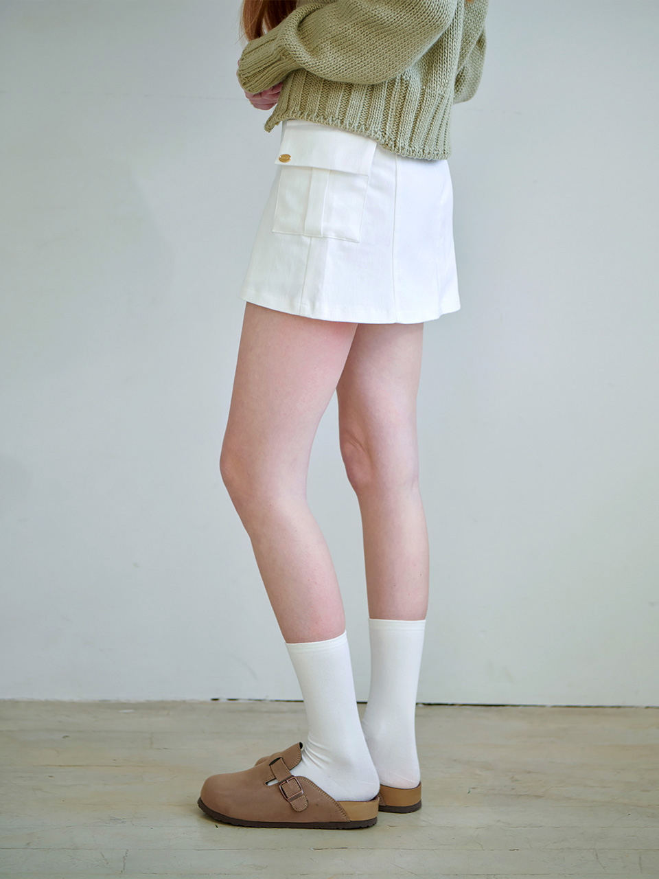 Sarah Cargo Mini Skirt